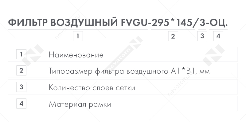 Фильтр воздушный FVGU-295_145.jpg